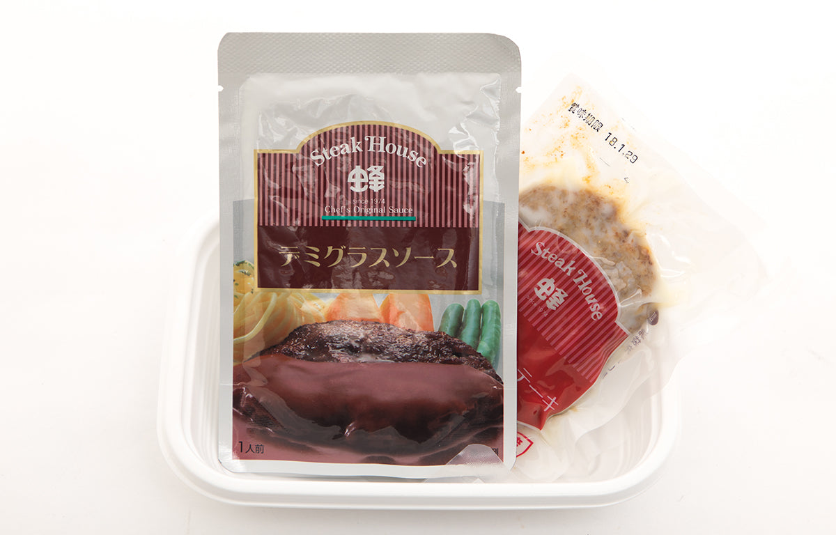 ステーキハウス蜂のハンバーグ(チルド)|ステーキハウス蜂